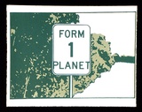 Artist: TIPPING, Richard | Title: Form 1 planet. | Date: 1992 | Technique: screenprint, printed in colour, from three stencils