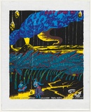 Artist: WORSTEAD, Paul | Title: Don't scare me | Date: 1985 | Technique: screenprint, printed in colour, from six stencils; hand-coloured | Copyright: This work appears on screen courtesy of the artist
