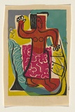 Artist: Brash, Barbara. | Title: <p>Native dancer</p> | Date: 1953 | Technique: screenprint, printed in colour, from six stencils