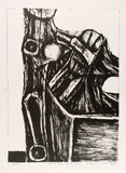 Artist: ROSE, David | Title: Mother and son | Date: 1963 | Technique: lithograph, printed in black ink, from one stone