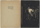 Artist: Rede, Geraldine. | Title: not titled  [Night fall in the Ti-tree, / Dusk fades from the hill - ] | Date: 1905 | Technique: woodcut, printed in colour in the Japanese manner, from multiple blocks | Copyright: © Violet Teague Archive, courtesy Felicity Druce