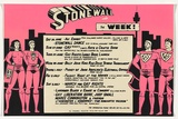 Artist: UNKNOWN | Title: Stonewall | Technique: screenprint, printed in colour, from multiple stencils