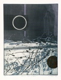 Artist: Backen, Earle. | Title: Vision of a figure of Aspasia. | Date: 1971 | Technique: etching and aquatint, printed in colour