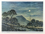 Artist: Mansell, Byram. | Title: Tranquility | Date: c.1946 | Technique: photographic lithograph, printed in colour, from process plates