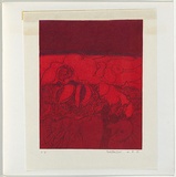 Artist: Hodgkinson, Frank. | Title: not titled. | Date: 1971 | Technique: hard ground, aquatint, oil viscosity