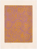 Artist: Jagamara, Kumantje (Michael Nelson). | Title: Untitled (2). | Date: 2007 | Technique: open-bite and aquatint, relief roll, printed in colour, from two plates