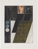 Artist: Backen, Earle. | Title: Studies for a Portrait. | Date: 1971 | Technique: photo-etching and aquatint, printed in colour