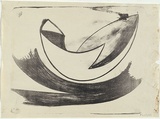 Artist: Burns, Peter. | Title: Cradle | Date: 1957 | Technique: lithograph, printed in black ink, from one stone | Copyright: © Peter Burns