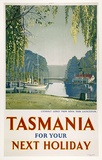 Artist: Burdett, Frank. | Title: Tasmania for your next holiday. | Date: (1950s) | Technique: lithographic, printed in colour, from multiple stones [or plates]