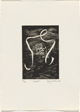 Artist: Malm, Wayne. | Title: Search. | Date: 1989 | Technique: etching and aquatint, printed in black ink, from one plate
