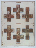 Artist: Mayo, Rebecca. | Title: 6 views of love | Date: 1997, November | Technique: photo-etching, printed in colour, from mulitple plates