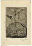 Artist: Cilento, Margaret. | Title: Engraving. | Date: 1949 | Technique: etching, drypoint, printed in black ink with plate-tone, from one  plates,