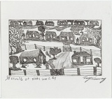 Artist: Kennedy, Roy. | Title: Stories of years gone by | Date: 1998 | Technique: etching, printed in black ink, from one plate
