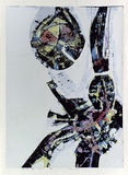 Artist: WICKS, Arthur | Title: Downcast | Date: 1966 | Technique: screenprint, printed in colour, from multiple stencils
