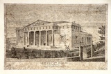 Artist: Carmichael, John. | Title: New Court House, South Head Road, Sydney. | Date: 1838 | Technique: line-engraving, printed in black ink, from one copper plate
