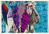Artist: McDiarmid, David. | Title: Postcard (Koala and gum leaves) | Date: 1985 | Technique: screenprint, collage | Copyright: Courtesy of copyright owner, Merlene Gibson (sister)