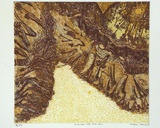 Artist: Robinson, William. | Title: Landscape with three suns | Date: 1991 | Technique: sugar-lift etching, printed in colour
