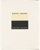 Artist: Burgess, Peter. | Title: celia rosser: serial score. | Date: 2001 | Technique: computer generated inkjet prints, printed in colour, from digital file