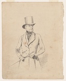 Artist: NICHOLAS, William | Title: The inspector of nuisances (T. Stubbs). | Date: 1847 | Technique: pen-lithograph, printed in black ink, from one zinc plate