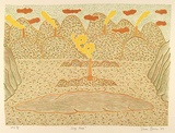 Artist: Bowen, Dean. | Title: Slag heap | Date: 1989 | Technique: lithograph, printed in colour, from multiple stones