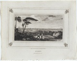 Artist: Carmichael, John. | Title: Sydney, from Woolloomooloo Hill. | Date: 1829 | Technique: engraving, printed in black ink, from one copper plate