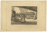 Artist: Smith, John Rubens. | Title: On the deck of the British ship Buffalo | Date: 1818, after | Technique: etching and aquatint, printed in black ink, from one plate