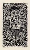 Artist: HANRAHAN, Barbara | Title: Child | Date: 1983 | Technique: wood-engraving, printed in black ink, from one block