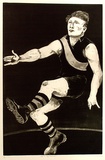 Artist: Moynihan, Danny. | Title: How to play football | Date: 1981 | Technique: aquatint, etching, and drypoint printed in black ink, from one plate