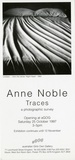 Anne Noble: Traces, a photographic survey.