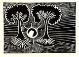 Artist: Pike, Jimmy. | Title: Jila Jumu | Date: 1985 | Technique: screenprint, printed in black ink, from one stencil
