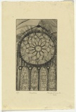 Artist: Cilento, Margaret. | Title: Chartres. | Date: 1958 | Technique: etching, printed in black ink, from one  plate
