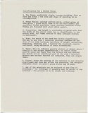Artist: Burn, Ian. | Title: Specification for a mirror piece | Date: 1967 | Technique: photocopy sheet