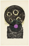 Artist: KING, Grahame | Title: Microform IIII | Date: 1970 | Technique: lithograph, printed in colour, from five stones [or plates]