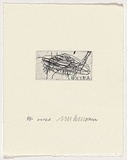 Artist: Cullen, Adam. | Title: Extra | Date: 2002 | Technique: etching, printed in black ink, from one plate