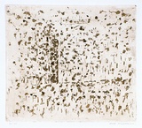 Artist: WILLIAMS, Fred | Title: You Yangs landscape. Number 1 | Date: 1963-64 | Technique: aquatint, drypoint and engraving, printed in sepia ink, from one copper plate | Copyright: © Fred Williams Estate