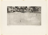 Artist: WILLIAMS, Fred | Title: Forest pond | Date: 1974 | Technique: aquatint, etching, electric hand engraving tool, printed in black ink from one zinc plate | Copyright: © Fred Williams Estate
