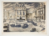 Artist: Courier, Jack. | Title: Piccadilly. | Technique: lithograph, printed in black ink, from one stone [or plate]