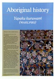 Artist: Spencer, Andrew Japaljarri. | Title: Aboriginal History | Date: 1988 | Technique: offset lithograph