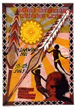 Artist: McMahon, Marie. | Title: National Aborigines Day Celebration Week | Date: 1981 | Technique: screenprint, printed in colour, from multiple stencils | Copyright: © Marie McMahon. Licensed by VISCOPY, Australia