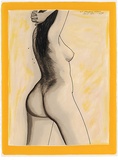 Artist: ROSE, David | Title: Standing woman | Date: 1996 | Technique: screenprint, printed in colour, from multiple screens