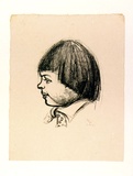 Artist: MACQUEEN, Mary | Title: Jo | Date: 1963 | Technique: lithograph, printed in black ink, from one plate | Copyright: Courtesy Paulette Calhoun, for the estate of Mary Macqueen