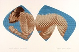 Artist: ROSE, David | Title: Figure II (miss world) | Date: 1972 | Technique: screenprint, printed in colour, from multiple stencils