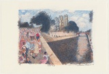 Artist: Robinson, William. | Title: Petit Pont | Date: 2006 | Technique: lithograph, printed in colour, from multiple stones