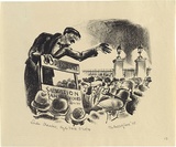Artist: Missingham, Hal. | Title: Hyde Park orator | Date: 1935 | Technique: lithograph, printed in black ink, from one stone [or plate]