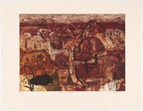 Artist: Cummings, Elizabeth. | Title: Arkaroola landscape. | Date: 2005 | Technique: etching and aquatint, printed in colour, from multiple plates