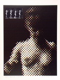 Artist: ROSE, David | Title: Figure X (Muybridge) | Date: 1973 | Technique: screenprint, printed in colour, from multiple stencils