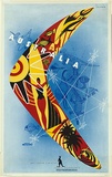 Artist: Sellheim, Gert. | Title: Australia (Boomerang). | Date: 1957 | Technique: lithograph, printed in colour, from multiple stones | Copyright: © Nik Sellheim, courtesy Josef Lebovic Gallery