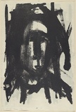 Artist: MADDOCK, Bea | Title: Jester | Date: 1961 | Technique: lithograph, printed in black ink, from one stone
