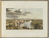 Artist: von Guérard, Eugene | Title: Murray River - Moorundi. | Date: (1866 - 68) | Technique: lithograph, printed in colour, from multiple stones [or plates]