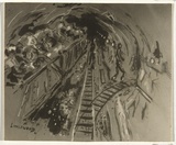 Artist: Bainbridge, John. | Title: (mines underground). | Date: (1939-59) | Technique: gelatin silver photograph